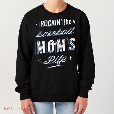 Rockin The Baseball Moms Life Women's Sweatshirt