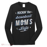 Rockin The Baseball Moms Life Long Sleeve Shirt thumb 0
