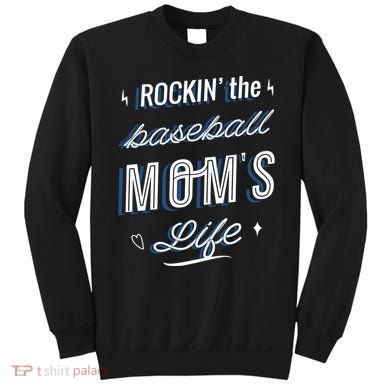 Rockin The Baseball Moms Life Sweatshirt