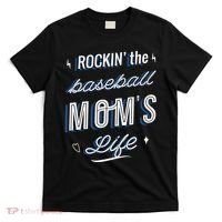 Rockin The Baseball Moms Life T-Shirt thumb 0
