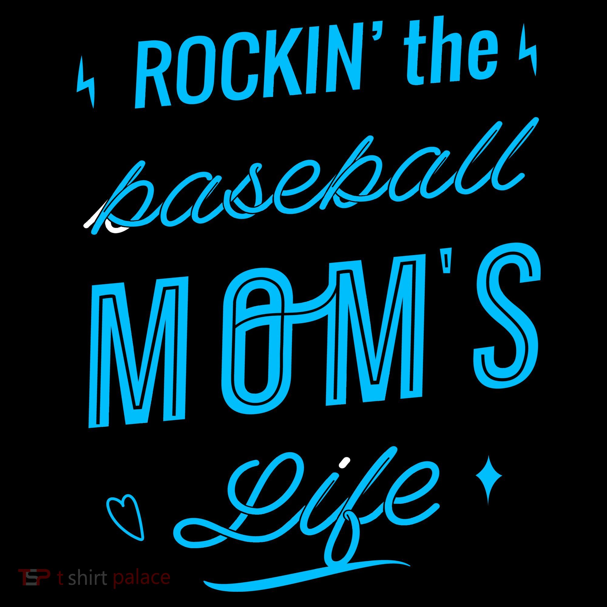 Rockin The Baseball Moms Life Coffee Mug