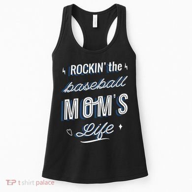 Rockin The Baseball Moms Life Women's Tank Top