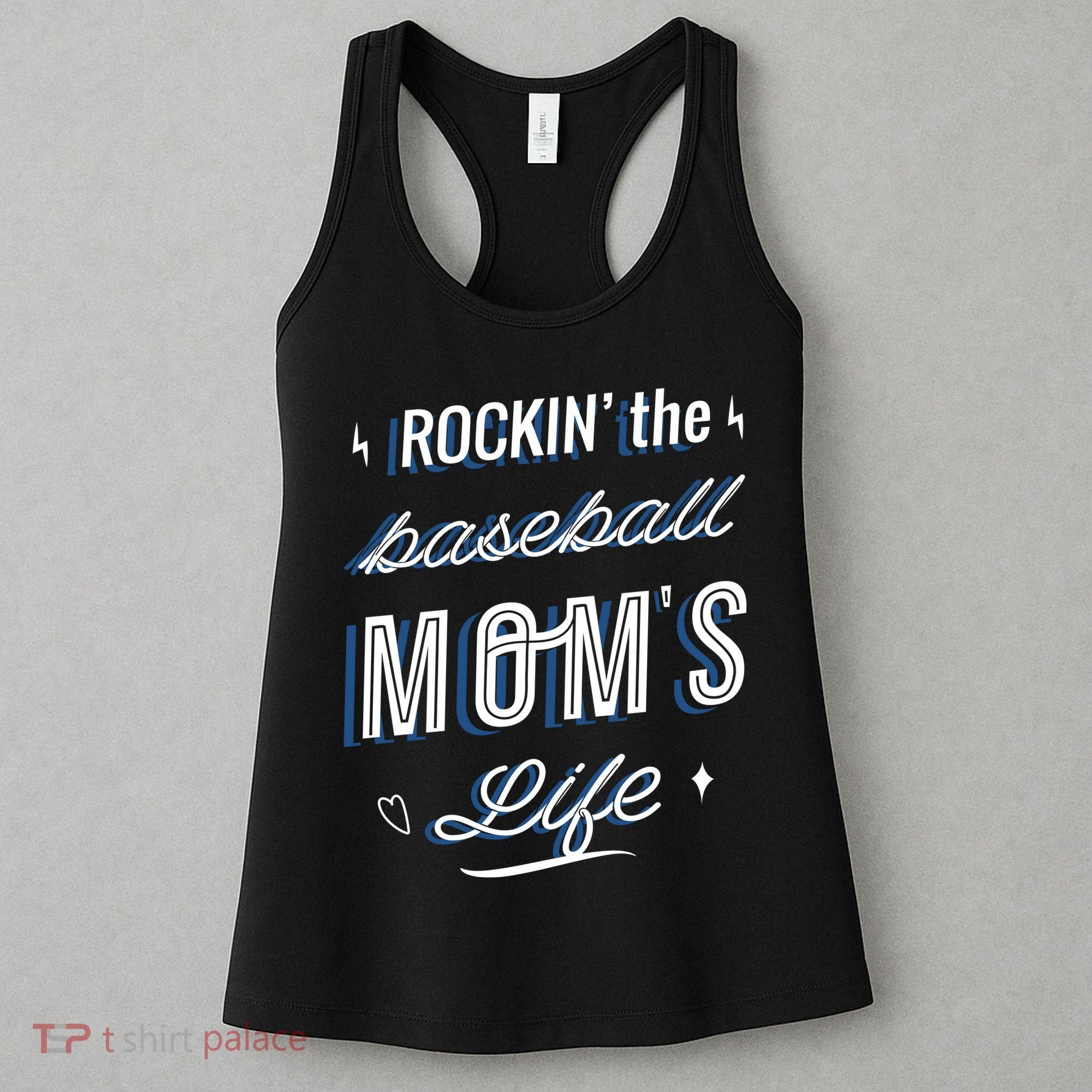 Rockin The Baseball Moms Life Women's Tank Top