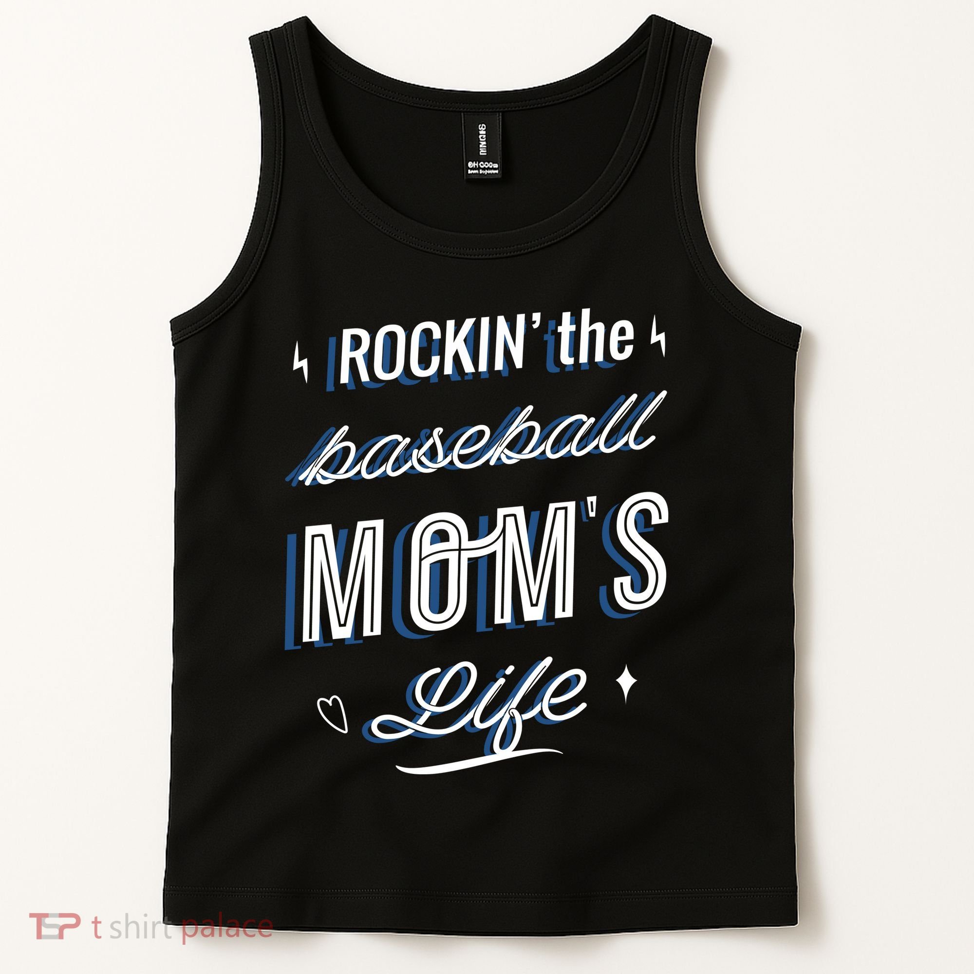 Rockin The Baseball Moms Life Tank Top