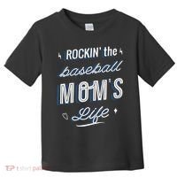 Rockin The Baseball Moms Life Toddler T-Shirt thumb 0