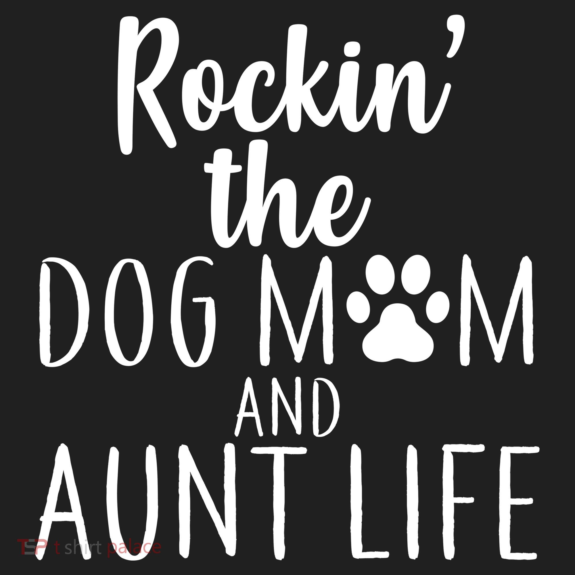 Rockin The Dog Mom And Aunt life Beanie