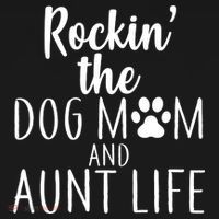 Rockin The Dog Mom And Aunt life Women's Hoodie thumb 2