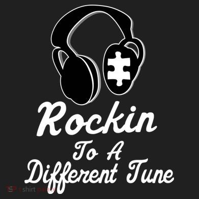 Rockin' To A Different Tune Autism Adult Drive Performance Visor