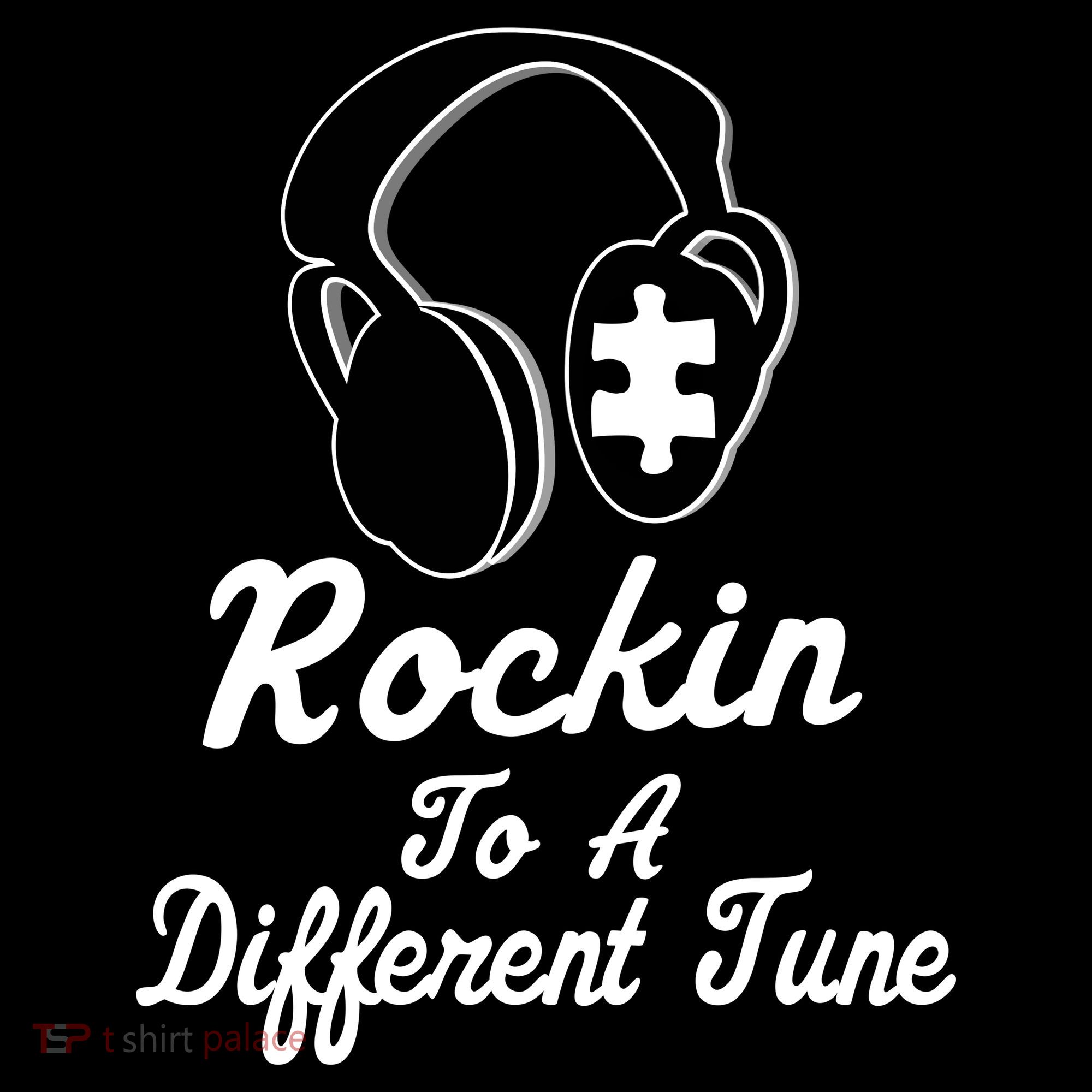 Rockin' To A Different Tune Autism Bucket Hat