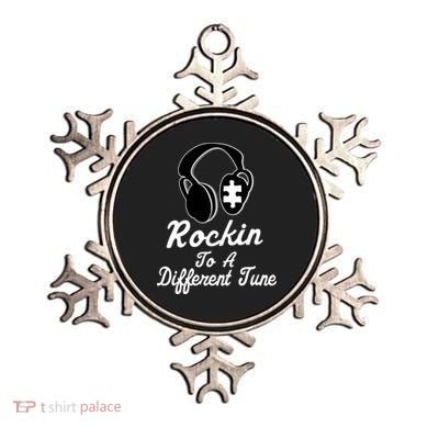 Rockin' To A Different Tune Autism Ornament