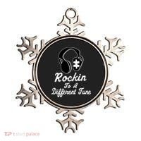 Rockin' To A Different Tune Autism Ornament thumb 0