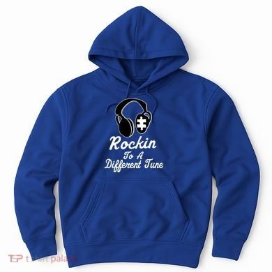 Rockin' To A Different Tune Autism Hoodie
