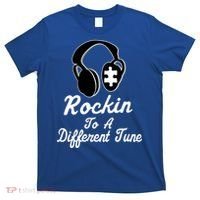 Rockin' To A Different Tune Autism T-Shirt thumb 0