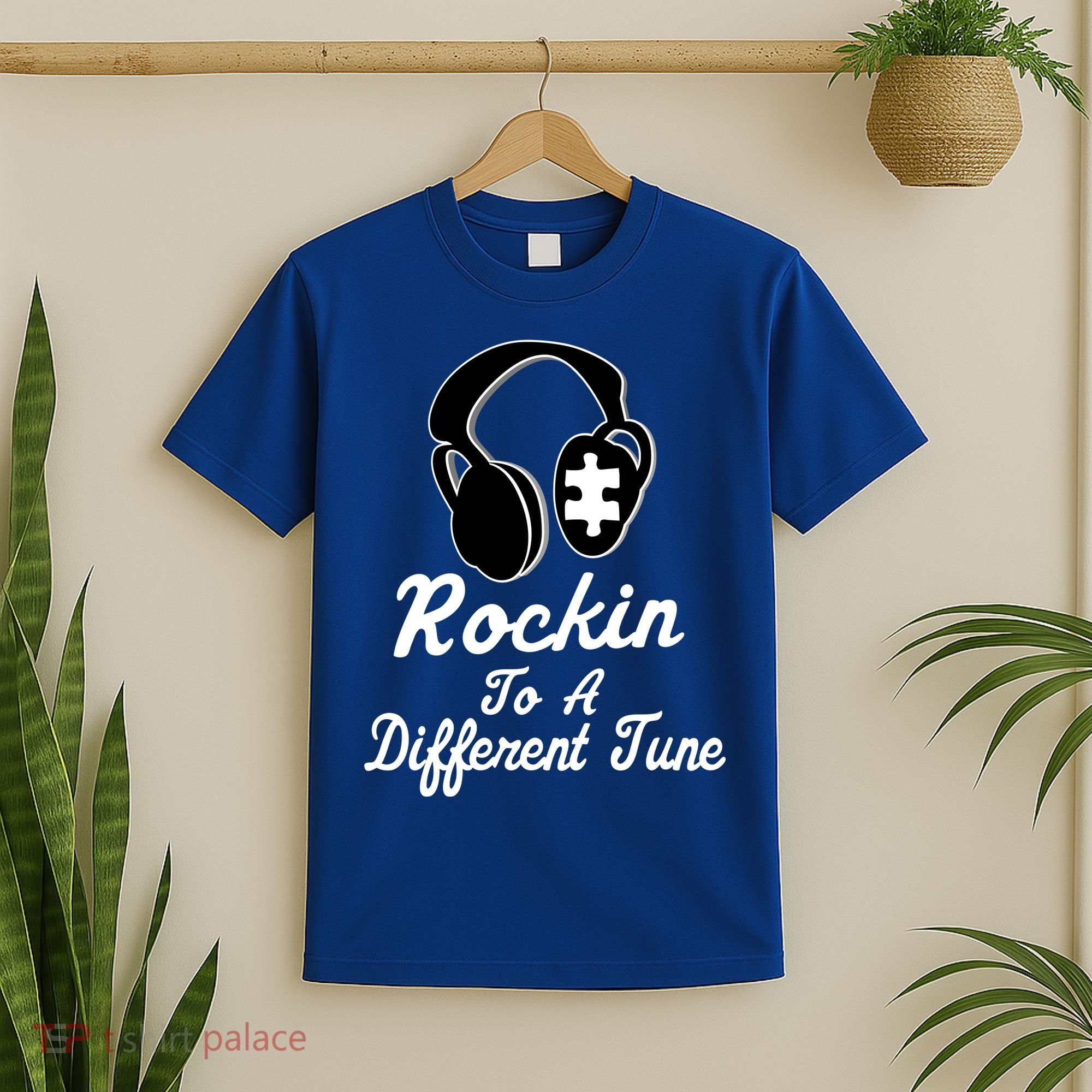 Rockin' To A Different Tune Autism T-Shirt