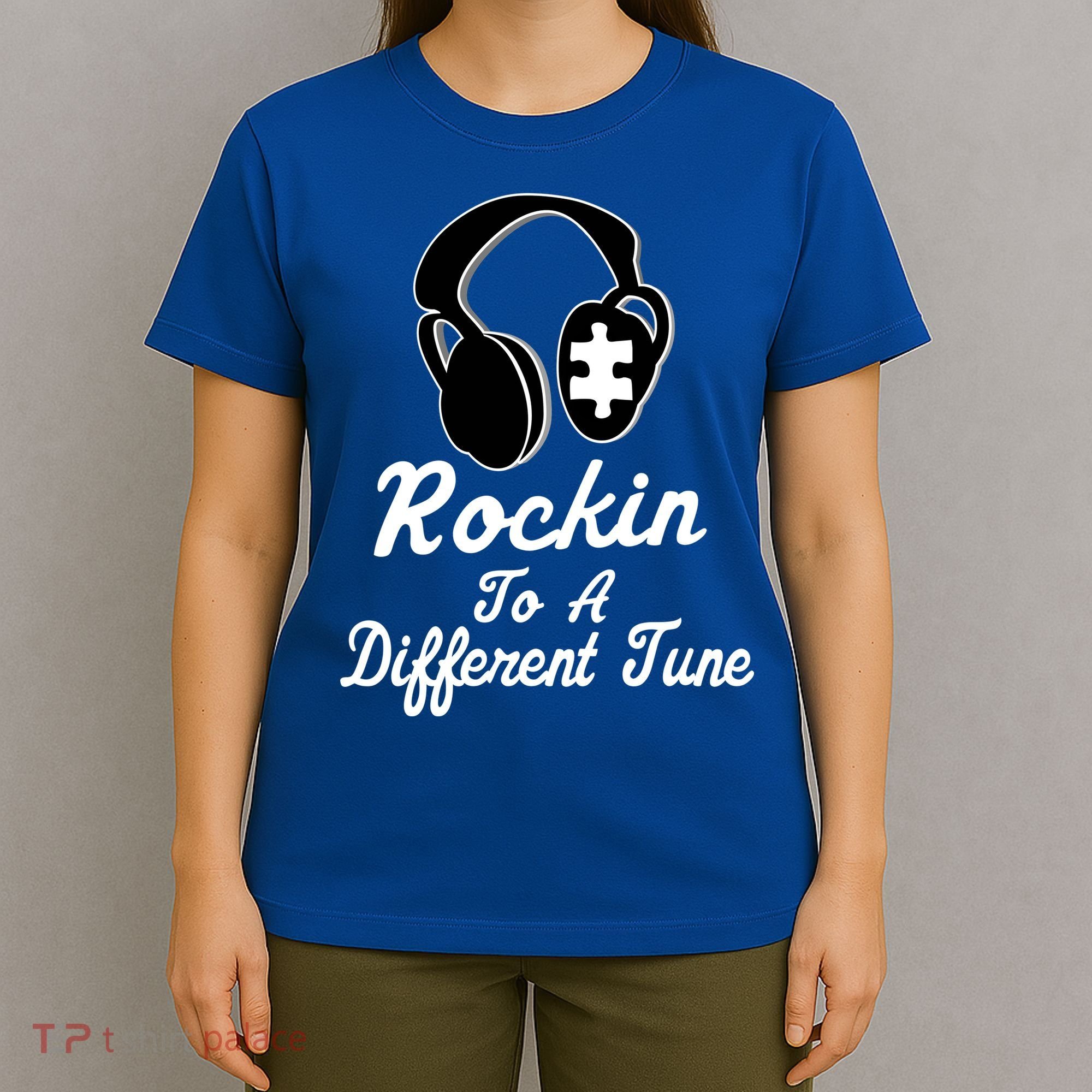Rockin' To A Different Tune Autism T-Shirt