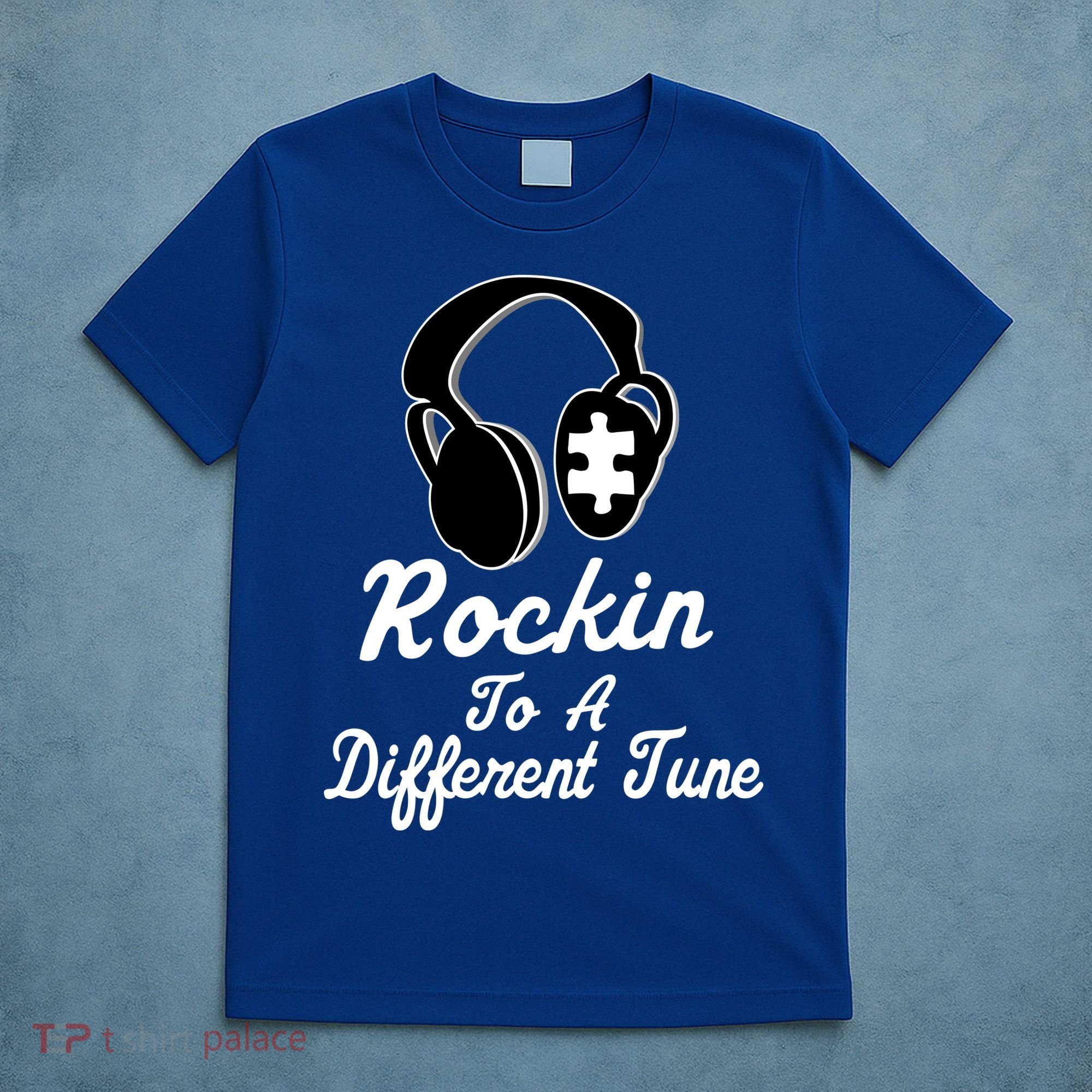 Rockin' To A Different Tune Autism T-Shirt