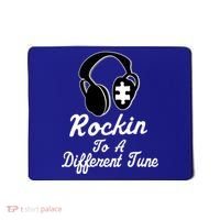 Rockin' To A Different Tune Autism Mousepad thumb 0