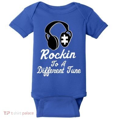 Rockin' To A Different Tune Autism Baby Bodysuit