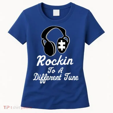 Rockin' To A Different Tune Autism Women's T-Shirt
