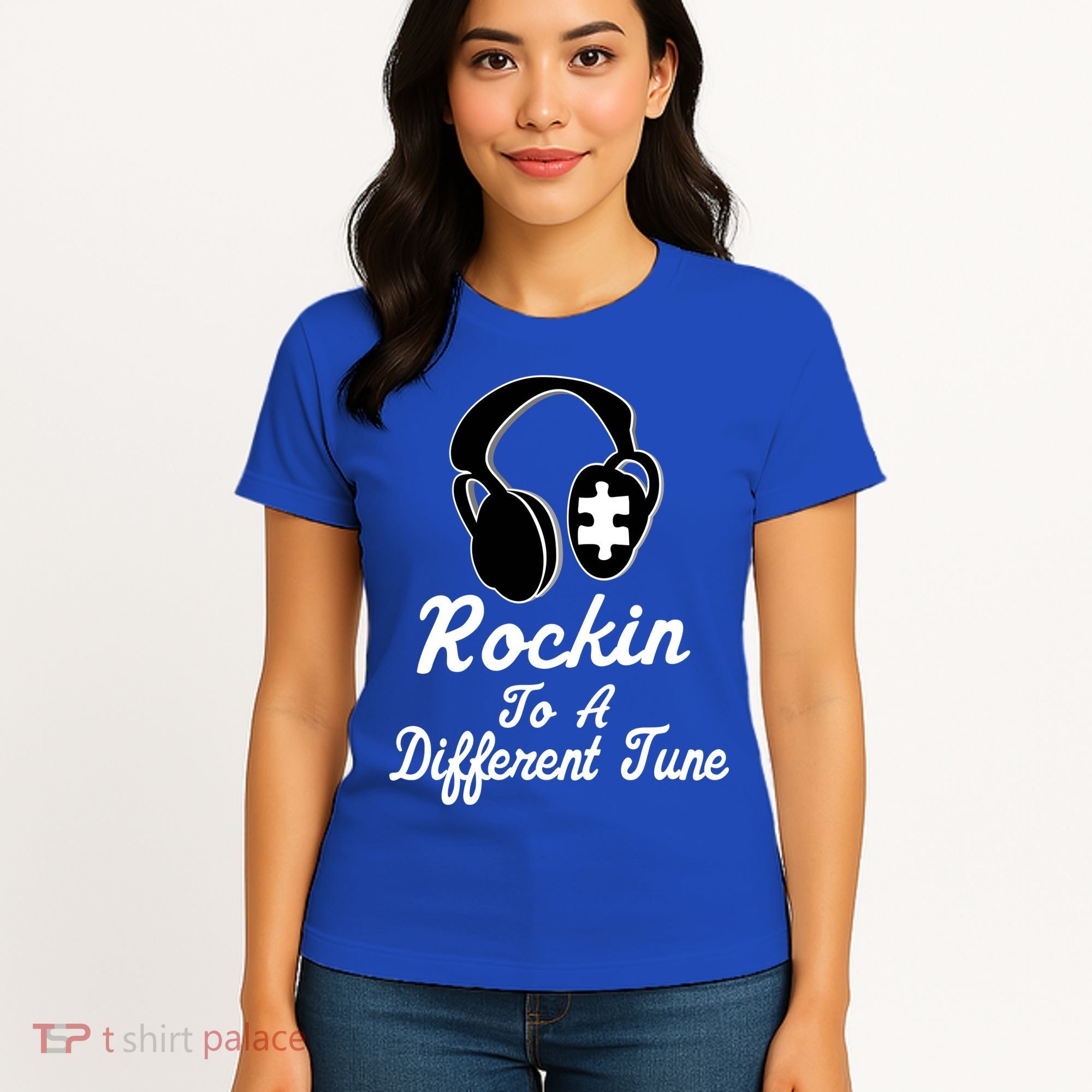 Rockin' To A Different Tune Autism Women's T-Shirt