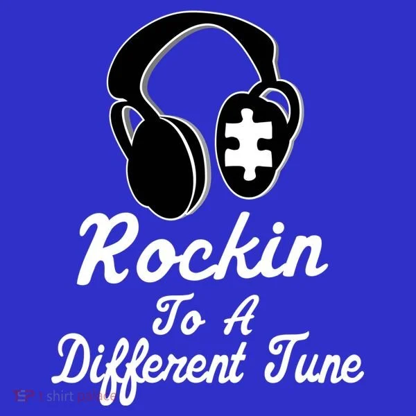 Rockin' To A Different Tune Autism Women's T-Shirt
