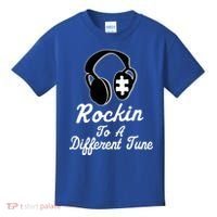 Rockin' To A Different Tune Autism Kids T-Shirt thumb 0