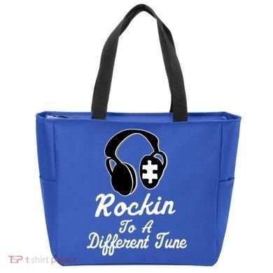 Rockin' To A Different Tune Autism Tote Bag