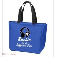 Rockin' To A Different Tune Autism Tote Bag thumb 3