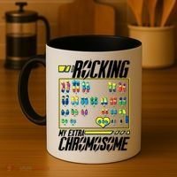 Rocking My Extra Chromosome Coffee Mug thumb 4