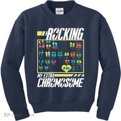 Rocking My Extra Chromosome Kids Sweatshirt