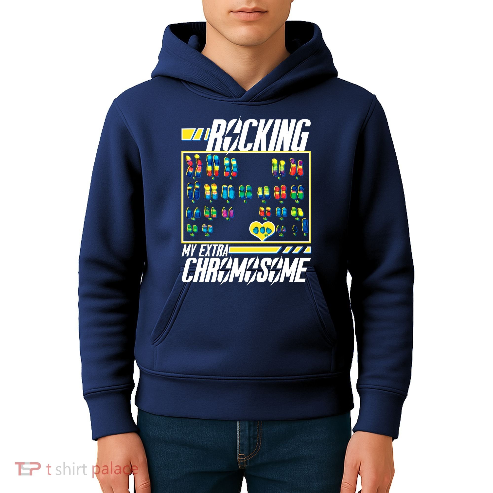 Rocking My Extra Chromosome Kids Hoodie