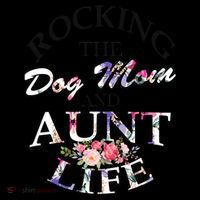 Rocking The Dog Mom And Aunt Life Coffee Mug thumb 5