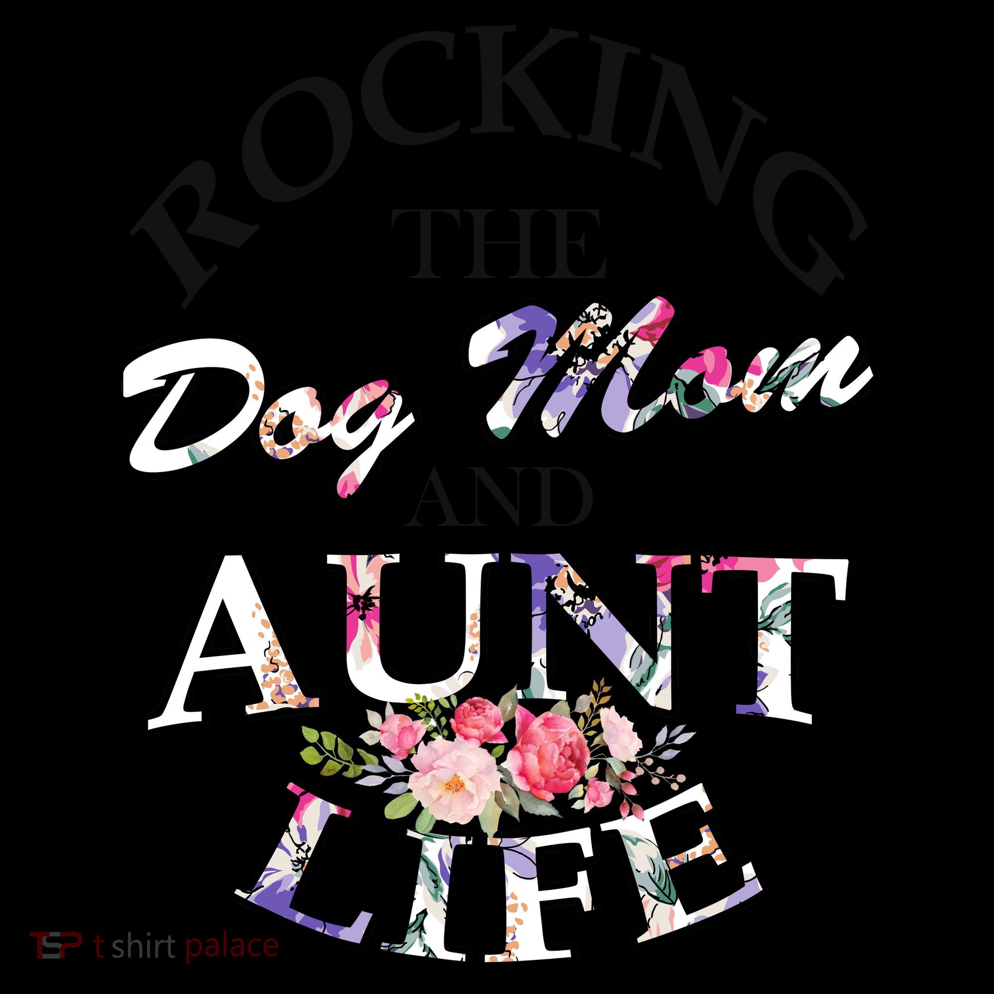 Rocking The Dog Mom And Aunt Life Coffee Mug