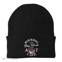 Rocking The Dog Mom And Aunt Life Beanie thumb 0