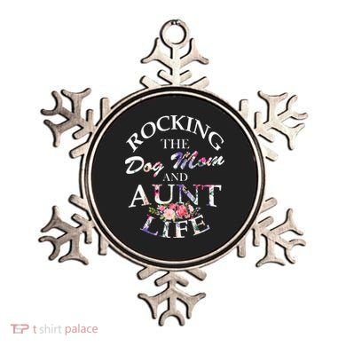 Rocking The Dog Mom And Aunt Life Ornament