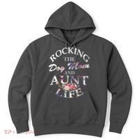 Rocking The Dog Mom And Aunt Life Hoodie thumb 0