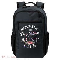 Rocking The Dog Mom And Aunt Life Backpack thumb 0