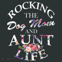 Rocking The Dog Mom And Aunt Life Coaster thumb 2