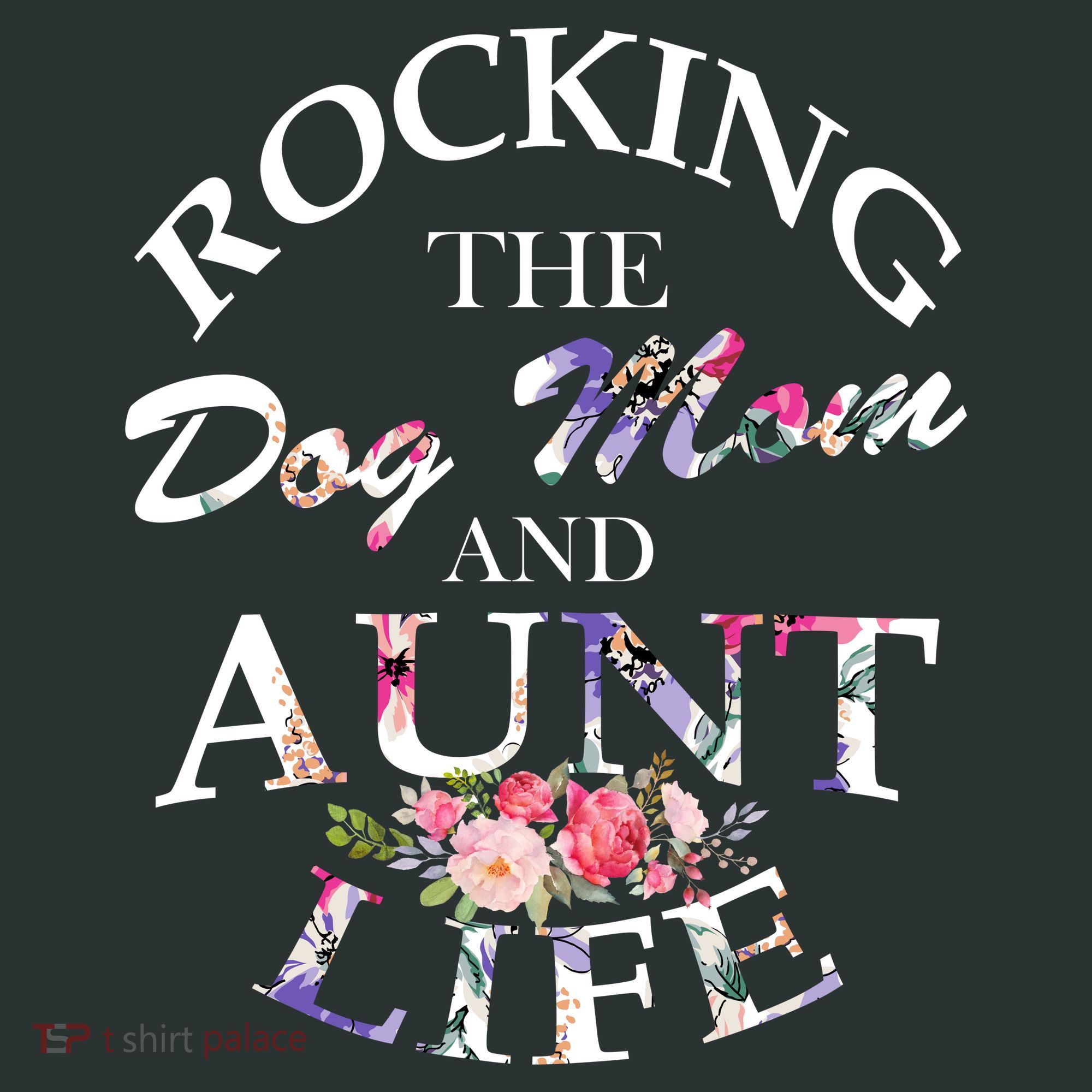 Rocking The Dog Mom And Aunt Life Kids Hoodie