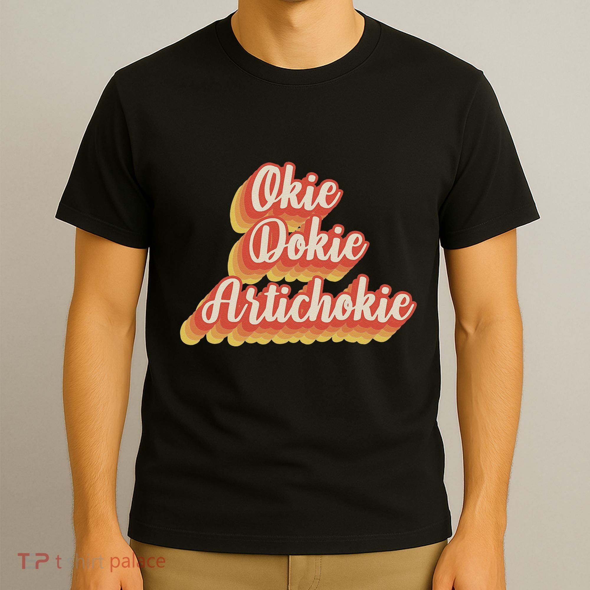 Retro Okie Dokie Artichokie T-Shirt