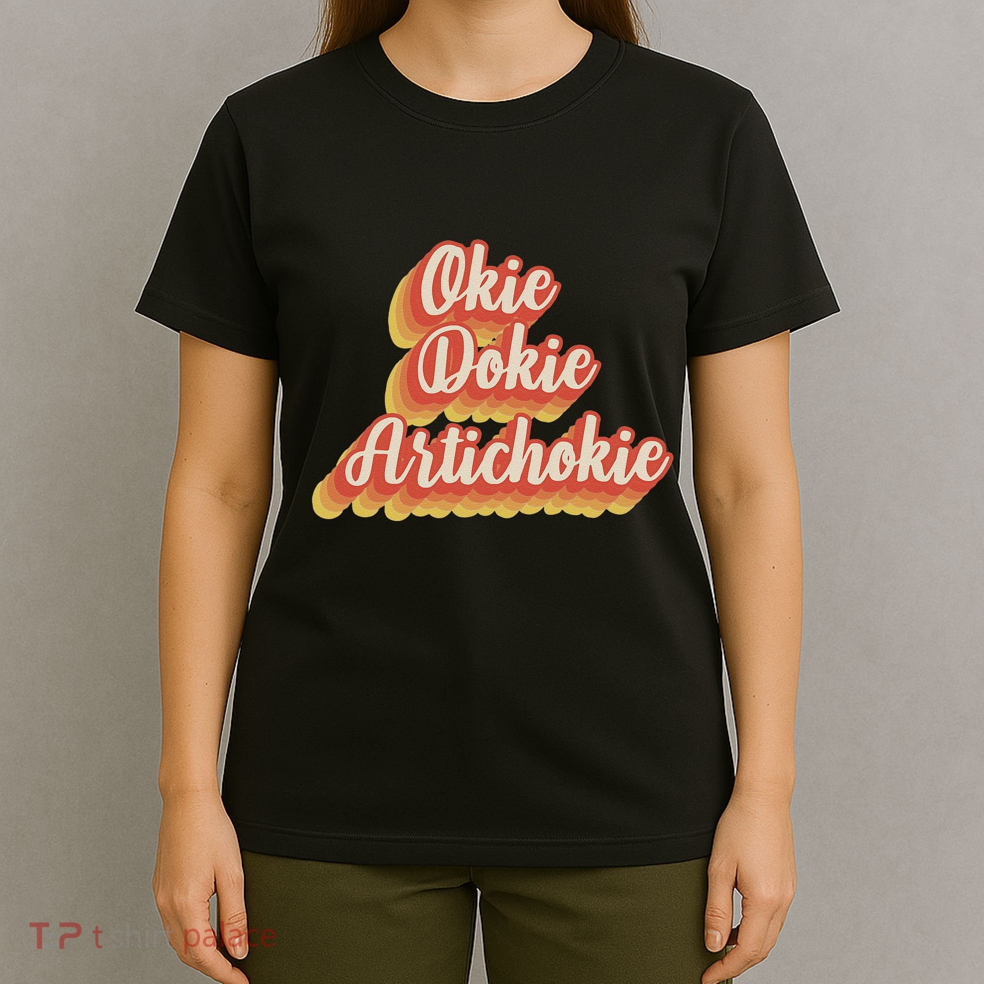 Retro Okie Dokie Artichokie T-Shirt