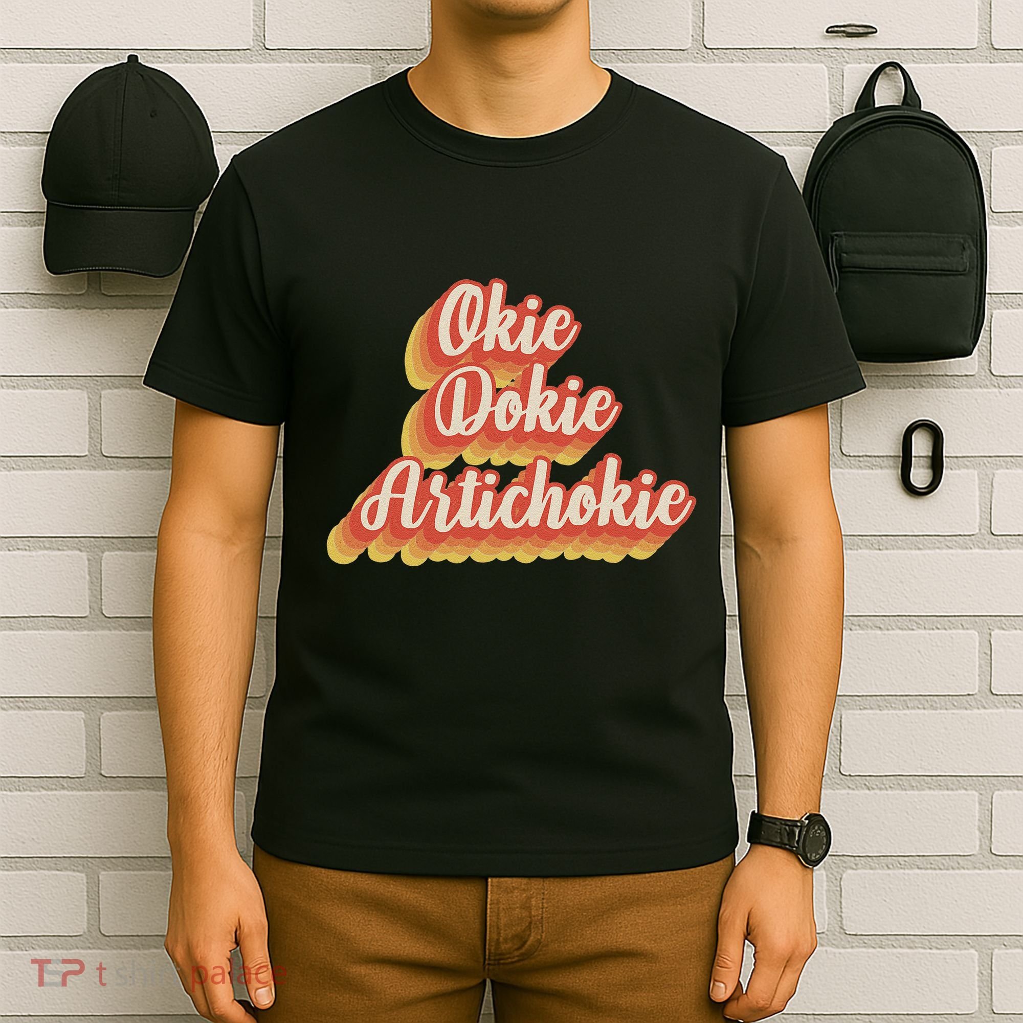 Retro Okie Dokie Artichokie T-Shirt