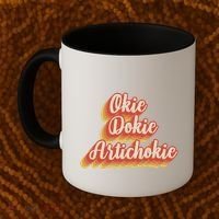 Retro Okie Dokie Artichokie Coffee Mug thumb 2