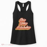 Retro Okie Dokie Artichokie Women's Tank Top thumb 0