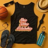 Retro Okie Dokie Artichokie Tank Top thumb 4