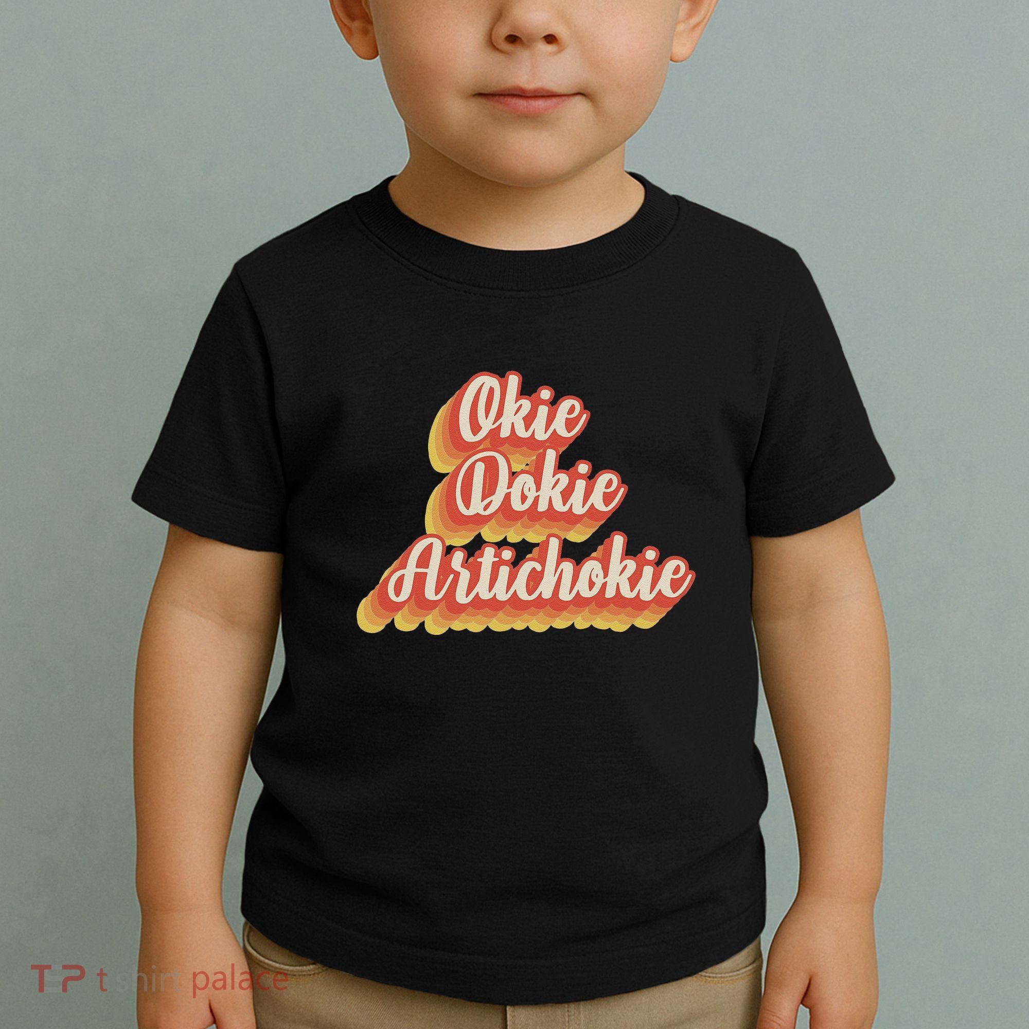 Retro Okie Dokie Artichokie Toddler T-Shirt