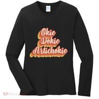 Retro Okie Dokie Artichokie Women's Long Sleeve Shirt thumb 0