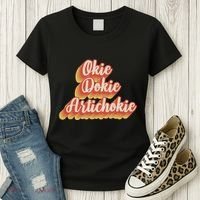 Retro Okie Dokie Artichokie Women's T-Shirt thumb 3