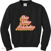 Retro Okie Dokie Artichokie Kids Sweatshirt thumb 0