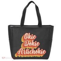 Retro Okie Dokie Artichokie Tote Bag thumb 0